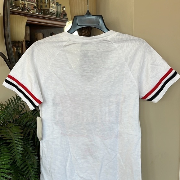 Brand New 5th & Ocean University of Maryland Terrapins Short Sleeved V-Neck Top - Picture 8 of 10